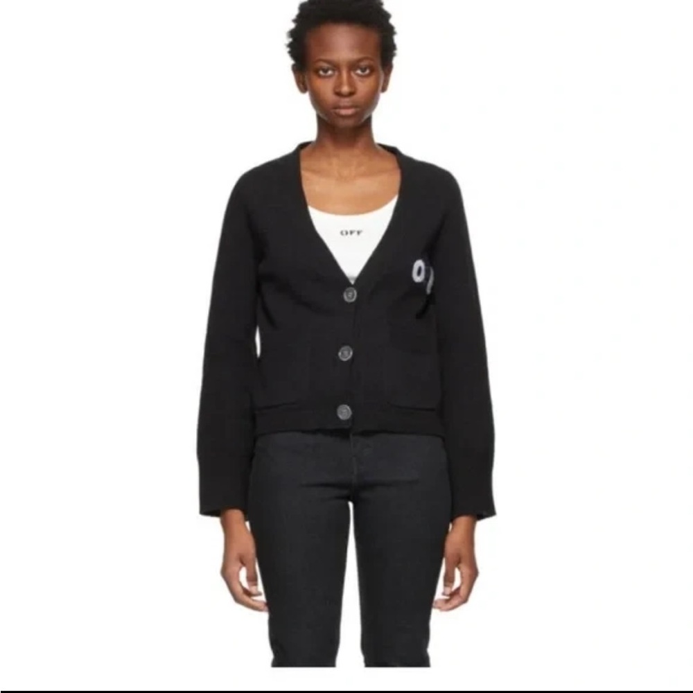 Off-White c/o Virgil Abloh cutout cardigan